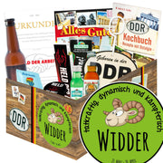 Sternzeichen Widder - Geschenkset Ostpaket "Männer Box" - Ossiladen I Ostprodukte Versand