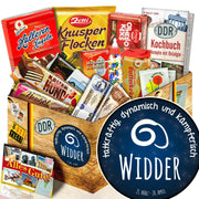 Sternzeichen Widder - Süßigkeiten Set DDR L - Ossiladen I Ostprodukte Versand