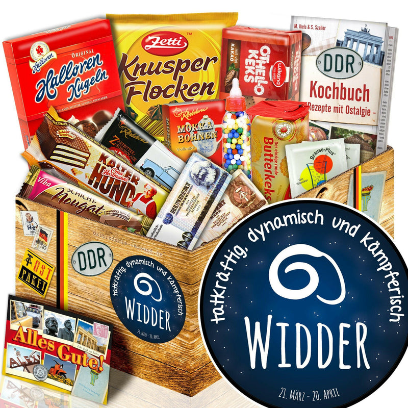 Sternzeichen Widder - Süßigkeiten Set DDR L - Ossiladen I Ostprodukte Versand
