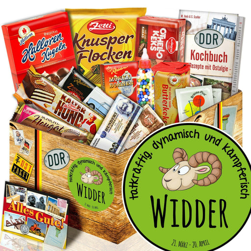 Sternzeichen Widder - Süßigkeiten Set DDR L - Ossiladen I Ostprodukte Versand