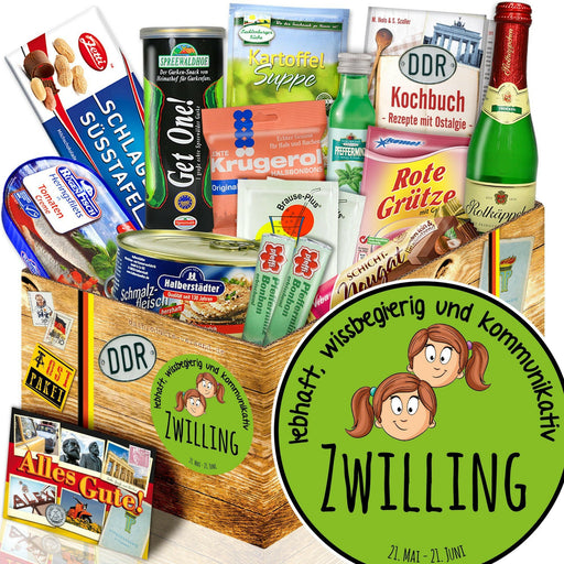 Sternzeichen Zwilling - Spezialitäten Set M - Ossiladen I Ostprodukte Versand