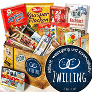Sternzeichen Zwilling - Süßigkeiten Set DDR L - Ossiladen I Ostprodukte Versand