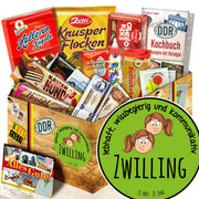 Sternzeichen Zwilling - Süßigkeiten Set DDR L - Ossiladen I Ostprodukte Versand