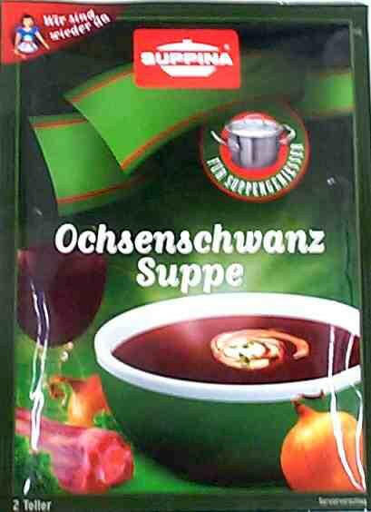 Suppina Ochsenschwanzsuppe
