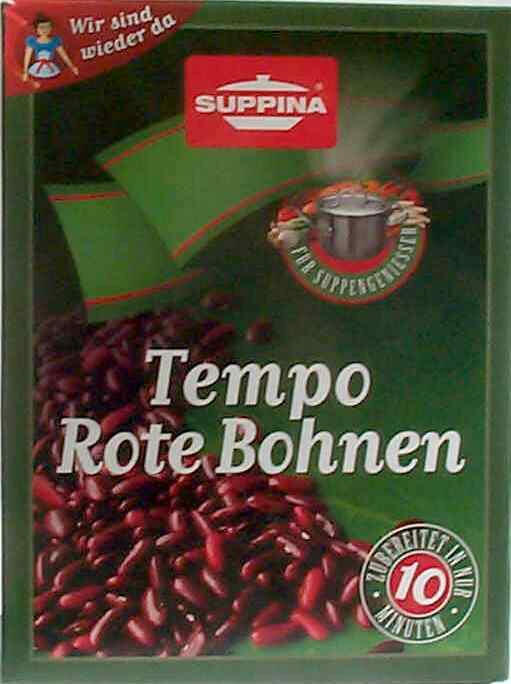 Suppina Tempo Rote Bohnen, 225g