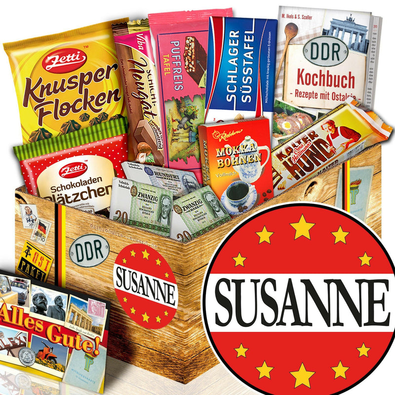 Susanne - Geschenkset Ostpaket "Schokoladenbox M" - Ossiladen I Ostprodukte Versand