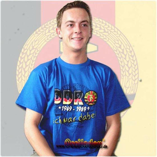 T-Shirt DDR ich war dabei..