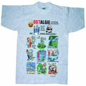 "T-Shirt Ostalgie " Schwarz "