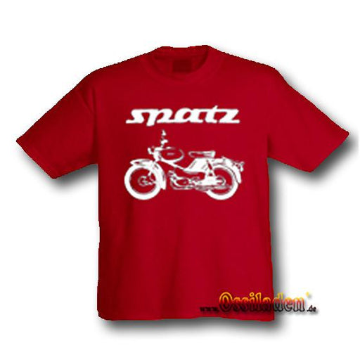 T-Shirt - Spatz - rot