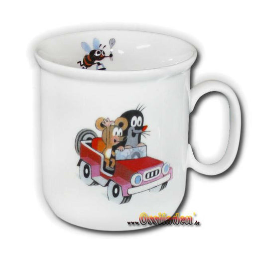 Tasse kleiner Maulwurf - Motiv Auto