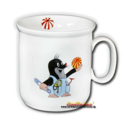 Tasse kleiner Maulwurf - Motiv Ball