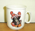 Tasse kleiner Maulwurf - Motiv Schlitten