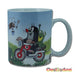 Tasse kleiner Maulwurf - Motorrad