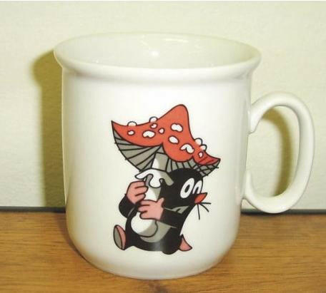 Tasse kleiner Maulwurf - Pilz