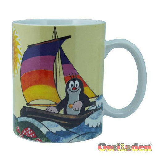 Tasse kleiner Maulwurf - Segelboot