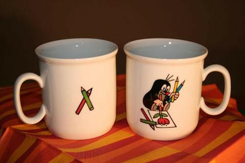 Tasse kleiner Maulwurf - Stifte