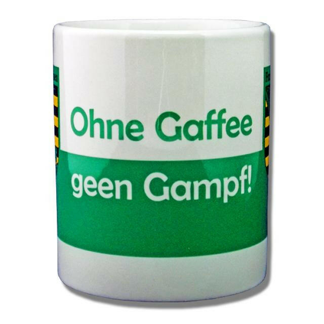 Tasse - ohne Gaffee geen Gampf! - Ossiladen I Ostprodukte Versand