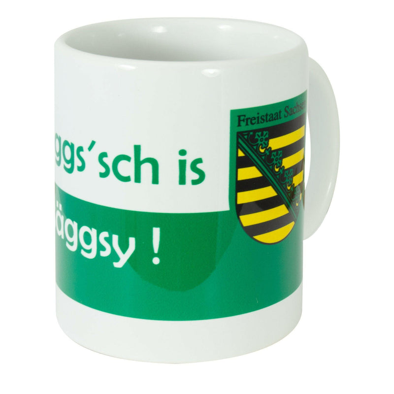 Tasse Säggs’sch is säggsy - Ossiladen I Ostprodukte Versand