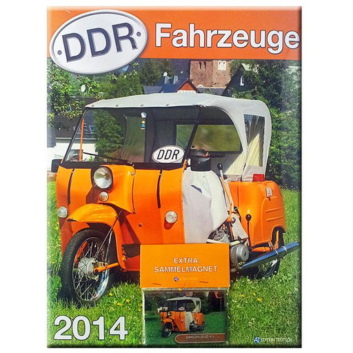 Technikkalender DDR-Fahrzeuge 2014