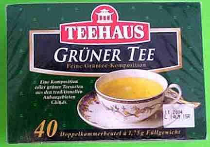 Teehaus Grüner Tee