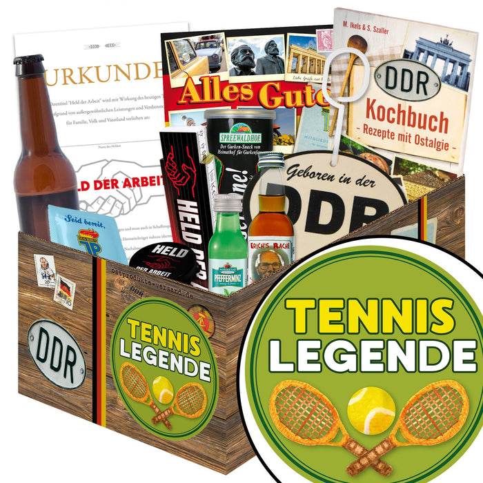 Tennis Legende - Geschenkset Ostpaket "Männer Box" - Ossiladen I Ostprodukte Versand
