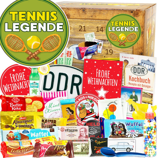 Tennis Megende - DDR Adventskalender - Ossiladen I Ostprodukte Versand