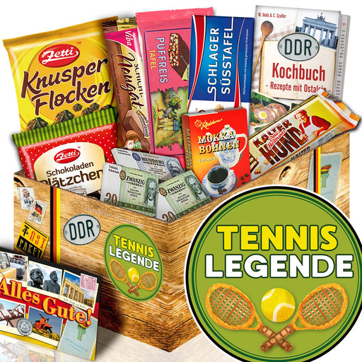 Tennis Megende - Geschenkset Ostpaket "Schokoladenbox M" - Ossiladen I Ostprodukte Versand