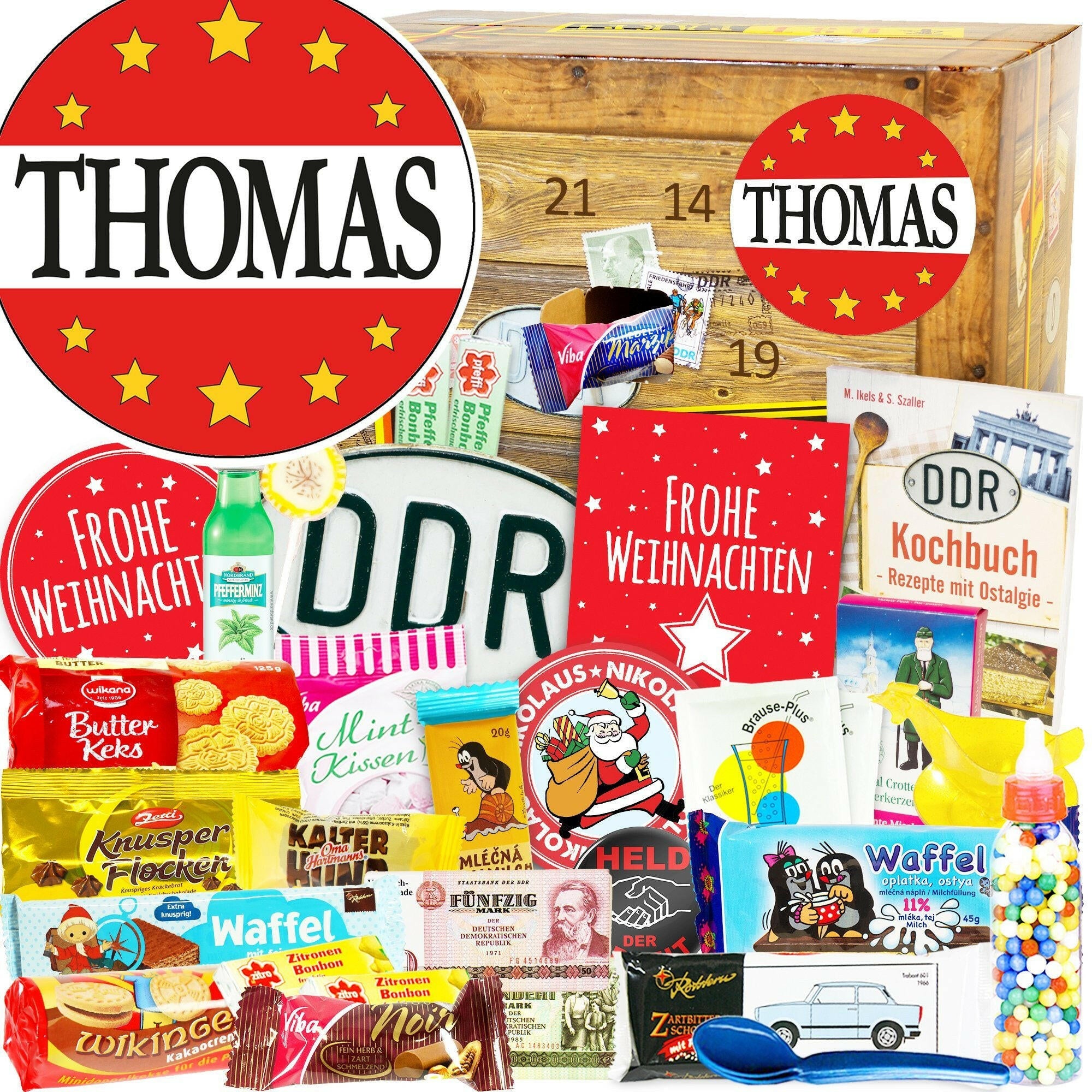 Thomas - DDR Adventskalender - Ossiladen I Ostprodukte Versand