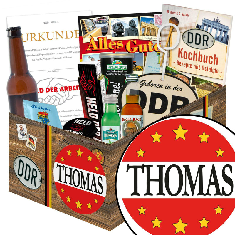 Thomas - Geschenkset Ostpaket "Männer Box" - Ossiladen I Ostprodukte Versand