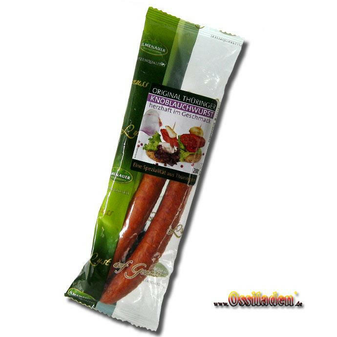 Thüringer Knoblauchwurst (Ilmenauer)