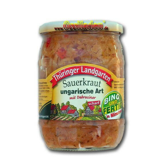 Thüringer Landgarten Sauerkraut ungarische Art