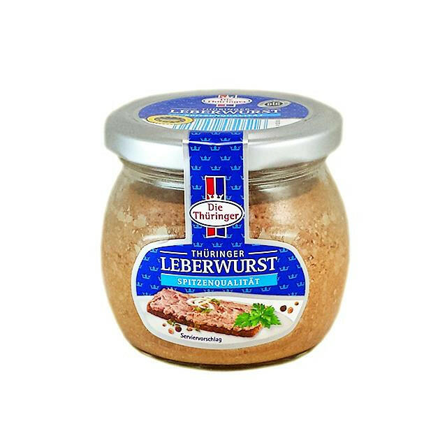 Thüringer Leberwurst im Glas 130g