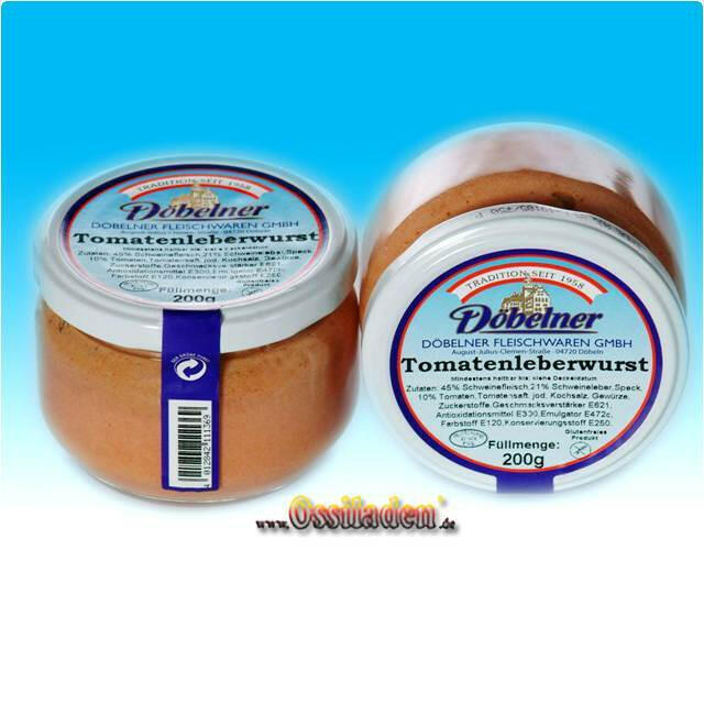 Tomatenleberwurst (Döbelner)