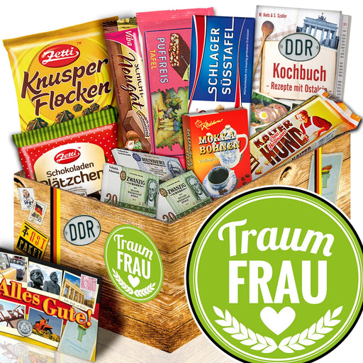 Traumfrau - Geschenkset Ostpaket "Schokoladenbox M" - Ossiladen I Ostprodukte Versand