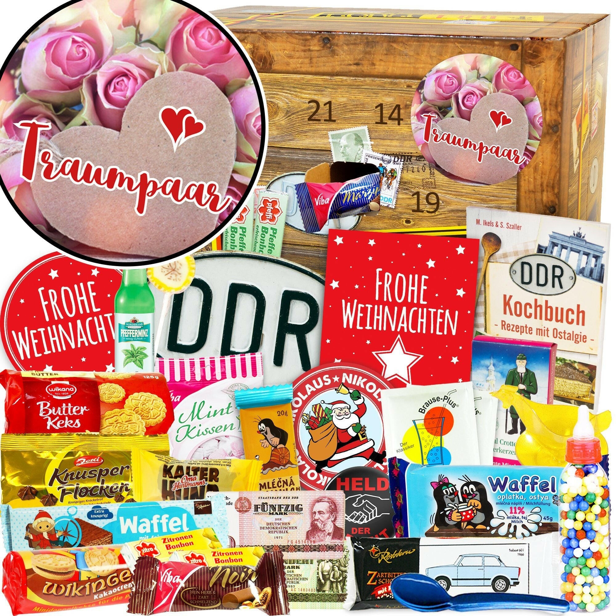 Traumpaar - Adventskalender DDR - Ossiladen I Ostprodukte Versand
