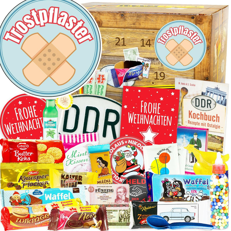 Trostpflaster - DDR Adventskalender - Ossiladen I Ostprodukte Versand