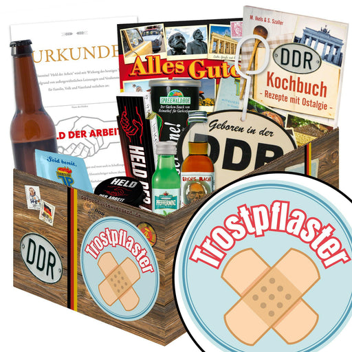 Trostpflaster - Geschenkset Ostpaket "Männer Box" - Ossiladen I Ostprodukte Versand