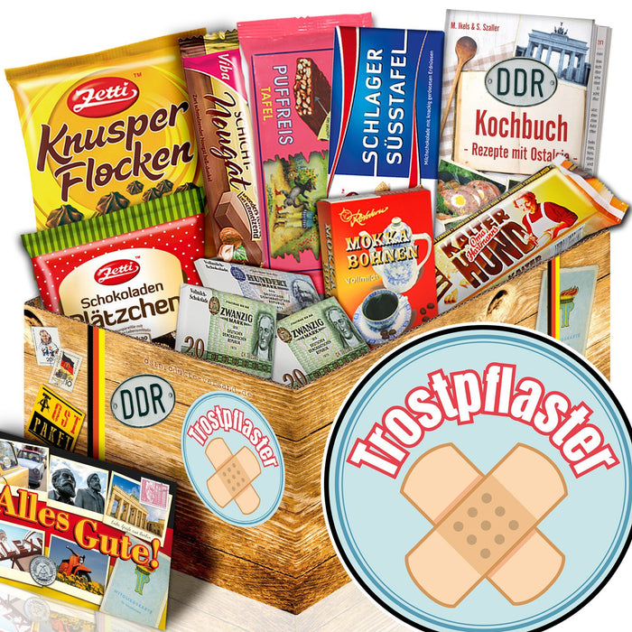 Trostpflaster - Geschenkset Ostpaket "Schokoladenbox M" - Ossiladen I Ostprodukte Versand
