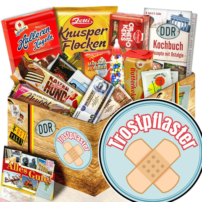 Trostpflaster - Süßigkeiten Set DDR L - Ossiladen I Ostprodukte Versand