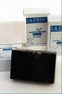 Ulfiry Fuß-Hartschwamm schwarz