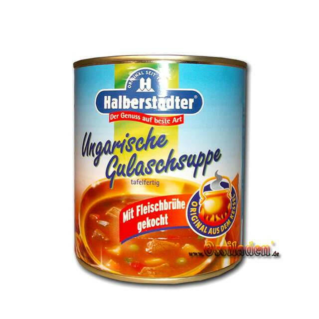 Ungarische Gulaschsuppe (Halberstädter)