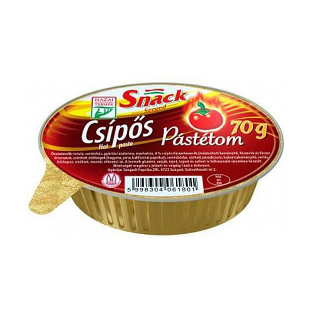 Ungarische Scharfe Fleischpastete - Csipös Pástétom