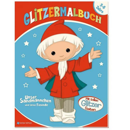 Unser Sandmännchen - Glitzermalbuch