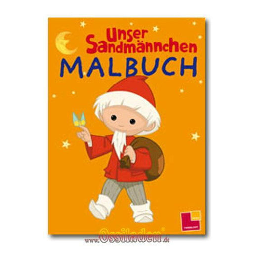 Unser Sandmännchen - Malbuch (Rot)