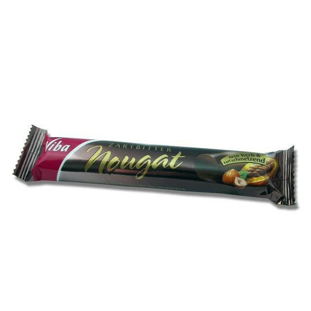 Viba Zartbitter Nougat Riegel