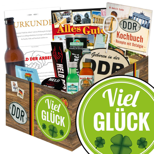 Viel Glück - Geschenkset Ostpaket "Männer Box" - Ossiladen I Ostprodukte Versand