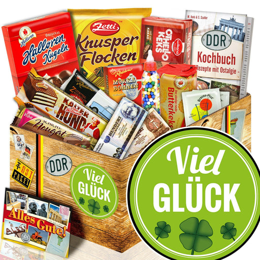 Viel Glück - Süßigkeiten Set DDR L - Ossiladen I Ostprodukte Versand