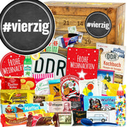 #vierzig - DDR Adventskalender - Ossiladen I Ostprodukte Versand