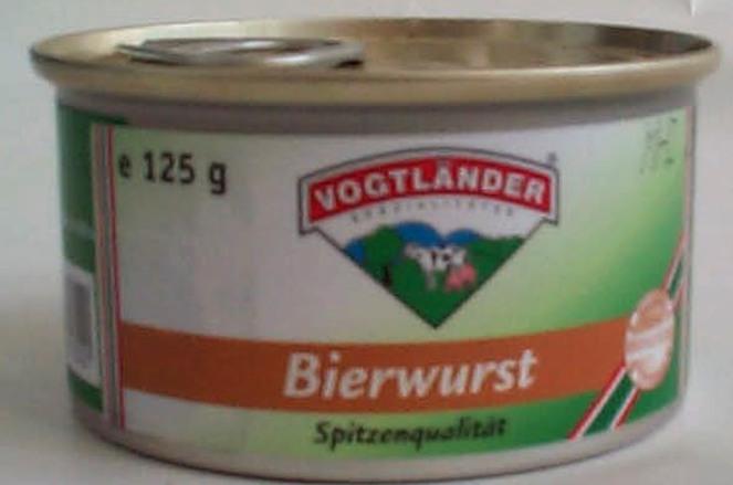 Vogtländer Bierwurst