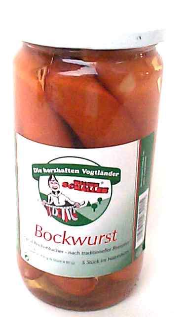 Vogtländer Bockwurst 5 Stück